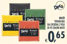 Deco Superstore Decò tovaglioli cocktail offerta