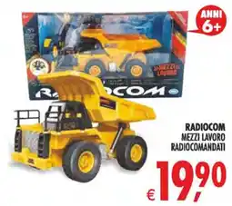 Deco Superstore Radiocom mezzi lavoro radiocomandati offerta