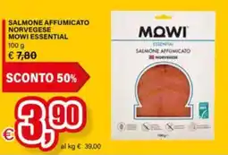 Il Gigante Salmone affumicato norvegese Mowi Essential offerta