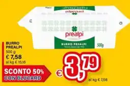 Il Gigante Burro Prealpi offerta