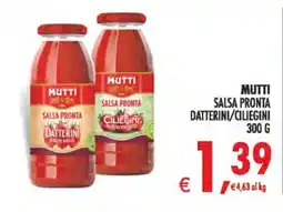 Deco Superstore Mutti salsa pronta datterini offerta