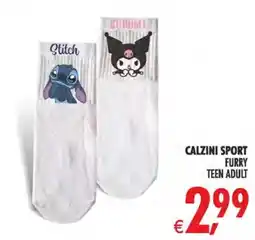 Deco Superstore Calzini sport furry teen adult offerta