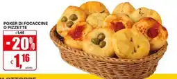 Il Gigante Poker di focaccine o pizzette offerta