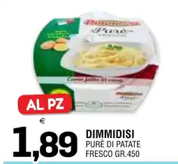 Al Discount Dimmidisi Purè di Patate Fresco offerta