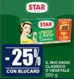 Il Gigante Dado Classico Star offerta