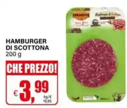 Il Gigante Hamburger di scottona offerta