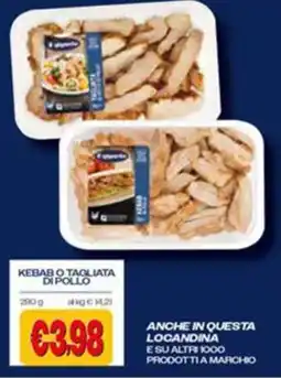 Il Gigante Kebab o tagliata di pollo offerta