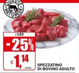 Il Gigante Spezzatino di bovino adulto offerta