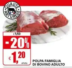 Il Gigante Polpa famiglia di bovino adulto offerta