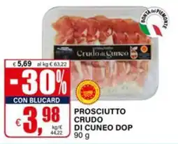Il Gigante Prosciutto crudo di Cuneo DOP offerta