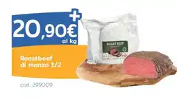 C+C Italmarket Roastbeef di manzo 1/2 offerta