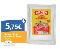C+C Italmarket Tonno all'olio di oliva in busta Ardea offerta
