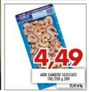 MA Supermercati Gamberi offerta