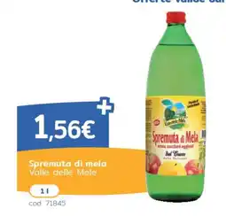 C+C Italmarket Spremuta di mela Valle delle Mele offerta