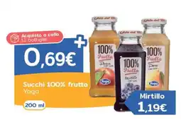 C+C Italmarket Succhi 100% frutta Yoga offerta