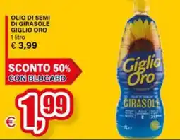 Il Gigante Olio di semi di girasole Giglio Oro offerta