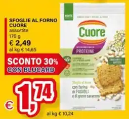 Il Gigante Sfoglie al forno Cuore assortite offerta