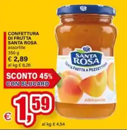 Il Gigante Confettura di frutta Santa Rosa assortite offerta