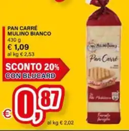 Il Gigante Pan Carré Mulino Bianco offerta