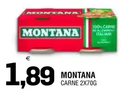 Al Discount Montana carne offerta