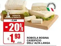 Il Gigante Robiola Bosina offerta
