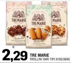 Al Discount Tre Marie Frollini vari tipi offerta
