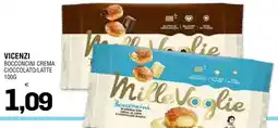Al Discount Vicenzi Bocconcini Crema Cioccolato/Latte offerta