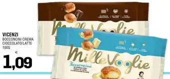 Vicenzi Bocconcini Crema Cioccolato/Latte