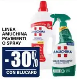 Il Gigante Linea Amuchina Pavimenti o Spray offerta