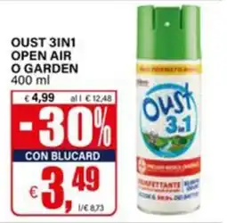 Il Gigante Oust 3in1 open air o garden offerta