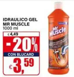 Il Gigante Idraulico gel Mr Muscle offerta