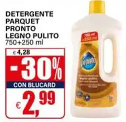 Il Gigante Detergente parquet pronto pulito offerta