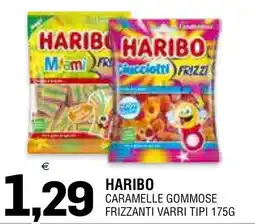 Al Discount Haribo caramelle gommose frizzanti vari tipi offerta