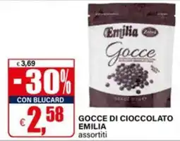 Il Gigante Gocce di cioccolato Emilia offerta