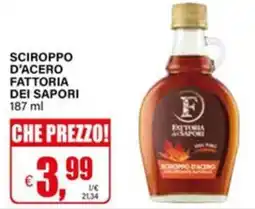 Il Gigante Sciroppo d'acero Fattoria dei Sapori offerta