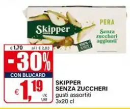 Il Gigante Skipper senza zuccheri offerta