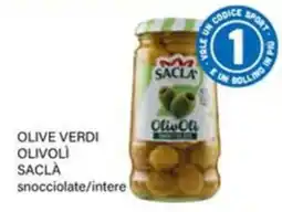 Il Gigante Olive verdi olivolì saclà offerta