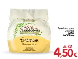 Altasfera Prosciutto cotto Granrosa Casa Modena offerta