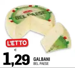 Al Discount Galbani Bel Paese offerta