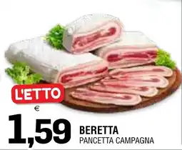 Al Discount Pancetta Campagna Beretta offerta