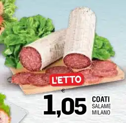 Al Discount Coati Salame Milano offerta