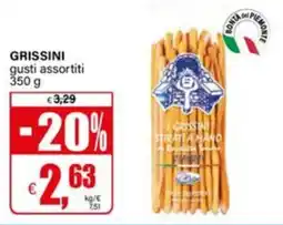 Il Gigante Grissini gusti assortiti offerta
