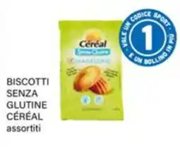 Il Gigante Biscotti senza glutine Céréal assortiti offerta