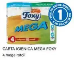 Il Gigante Carta igienica mega Foxy offerta
