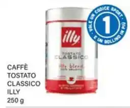Il Gigante Caffè tostato classico illy offerta