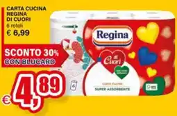 Il Gigante Carta cucina Regina di cuori offerta