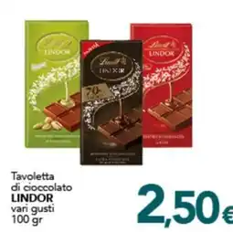 Altasfera Tavoletta di cioccolato LINDOR offerta