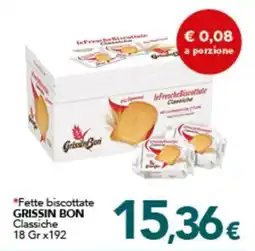 Altasfera Fette biscottate Grissin Bon Classiche offerta