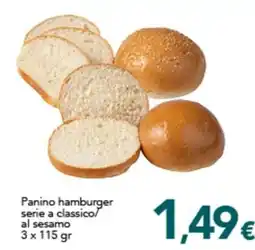 Altasfera Panino hamburger serie a classico al sesamo offerta