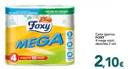 Altasfera Carta igienica FOXY offerta